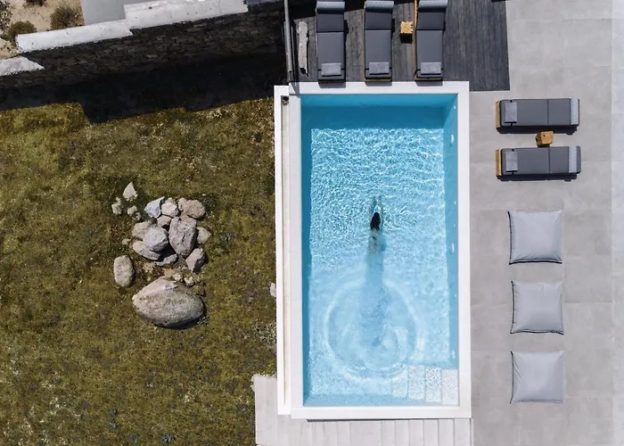 Βίλα Agapi, 2 Min Walk To The & Heated Pool, By Red Windmill Καλαφάτη